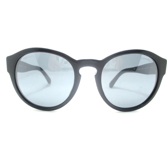 Chanel 5358 Black Mirror Sunglasses